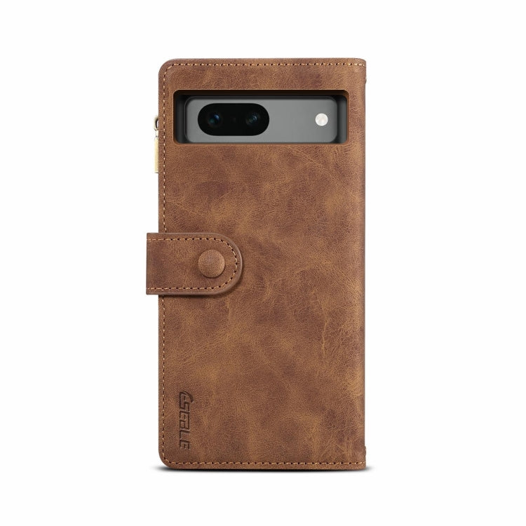 For Google Pixel 8A ESEBLE Retro Frosted RFID Flip Leather Phone Case(Brown) - Google Cases by ESEBLE | Online Shopping South Africa | PMC TechLife | Buy Now Pay Later Mobicred