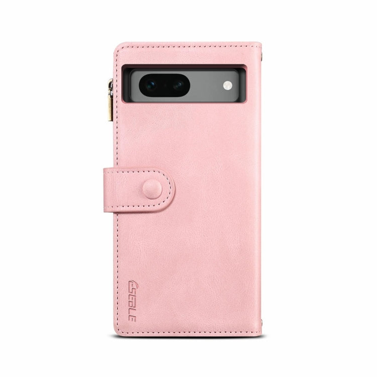 For Google Pixel 8A ESEBLE Retro Frosted RFID Flip Leather Phone Case(Rose Gold) - Google Cases by ESEBLE | Online Shopping South Africa | PMC TechLife | Buy Now Pay Later Mobicred