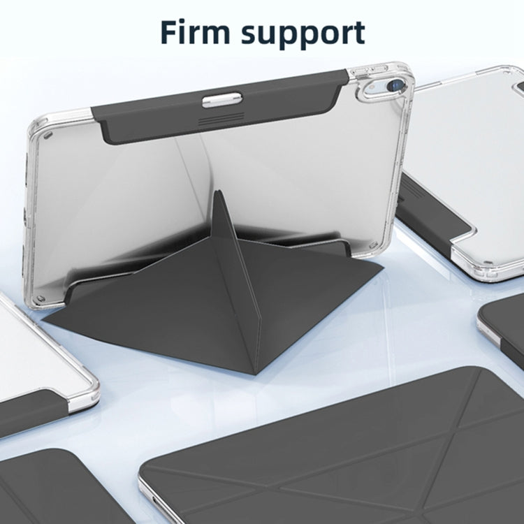 For iPad 2025 / 2022 Mutural Deformation Stand Smart Leather Tablet Case(Dark Blue) - free shipping - PMc TechLife - Order now!