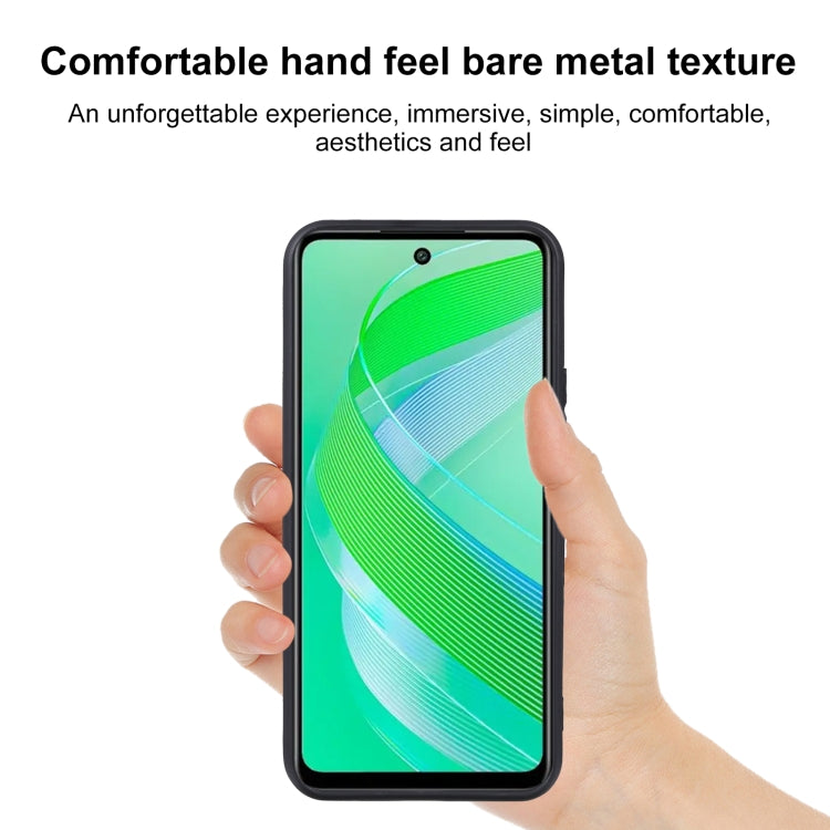 For Infinix Smart 8 Pro TPU Phone Case(Black) - Infinix Cases by PMC TechLife | Online Shopping South Africa | PMC TechLife | Buy Now Pay Later Mobicred