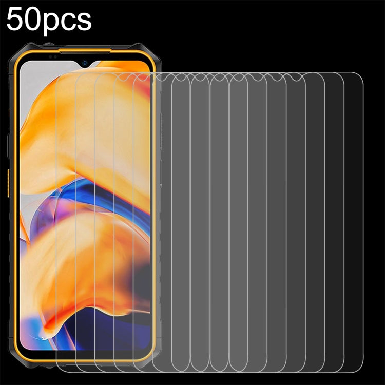 For Ulefone Armor X13 50pcs 0.26mm 9H 2.5D Tempered Glass Film - free shipping - PMC Jewellery - Order now!