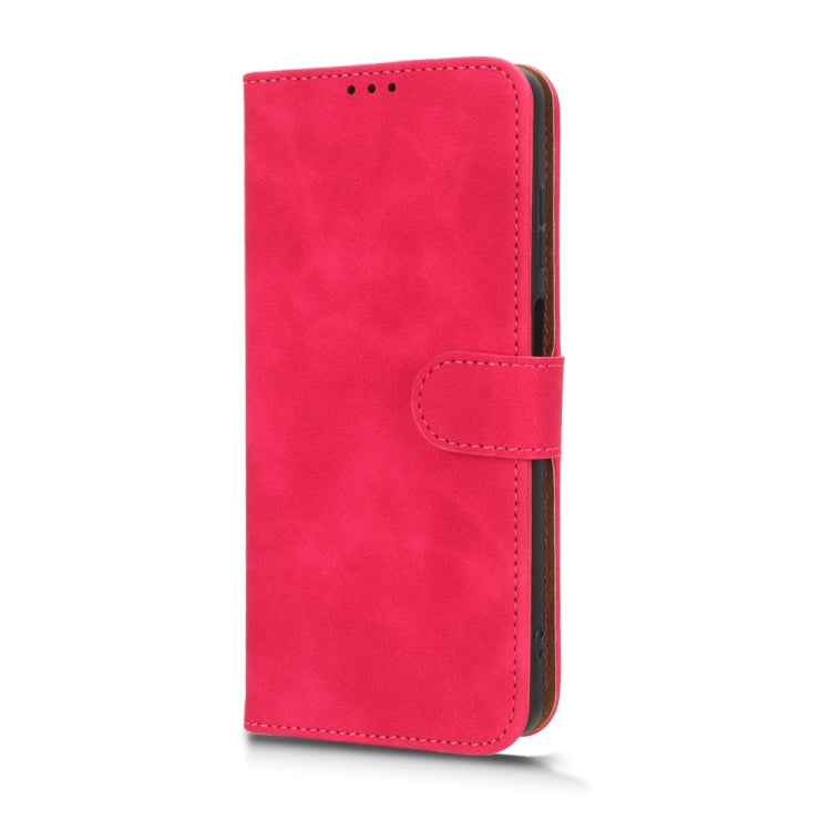 For Blackview A53 Pro Skin Feel Magnetic Flip Leather Phone Case(Rose Red) - More Brand by PMC TechLife | Online Shopping South Africa | PMC TechLife | Buy Now Pay Later Mobicred