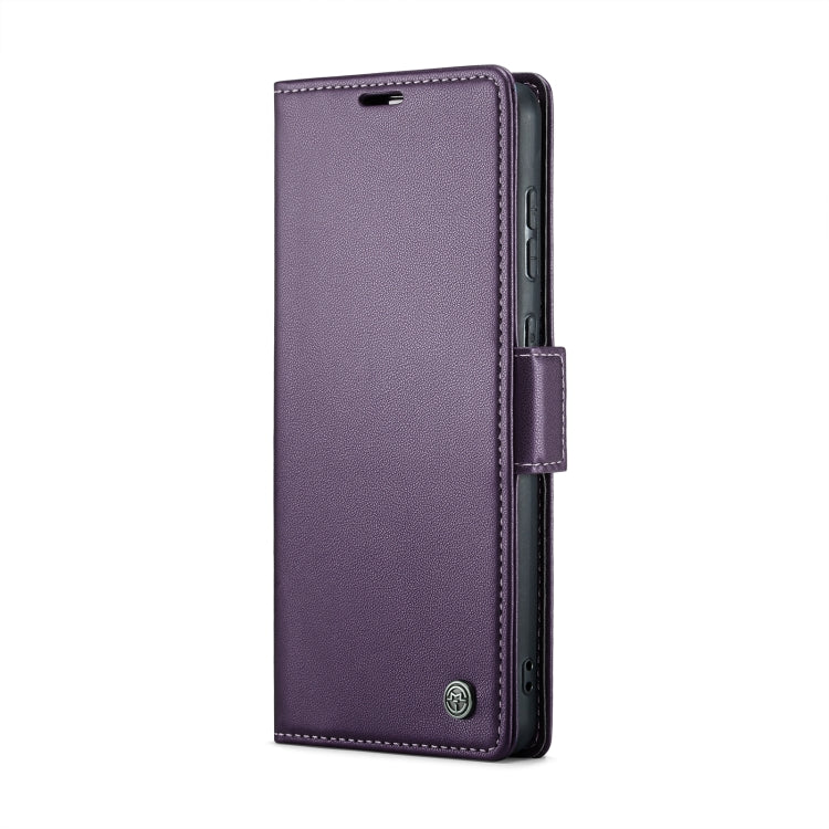For Samsung Galaxy S20 CaseMe 023 Butterfly Buckle Litchi Texture RFID Anti-theft Leather Phone Case(Pearly Purple) - free shipping - PMC TechLife - Order now!