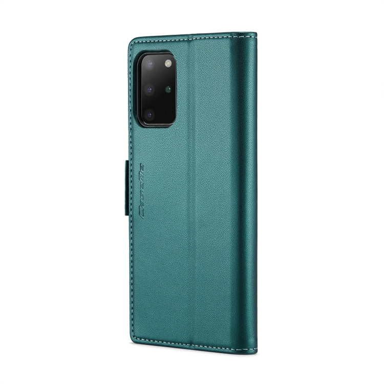 For Samsung Galaxy S20+ CaseMe 023 Butterfly Buckle Litchi Texture RFID Anti-theft Leather Phone Case(Pearly Blue) - free shipping - PMC TechLife - Order now!