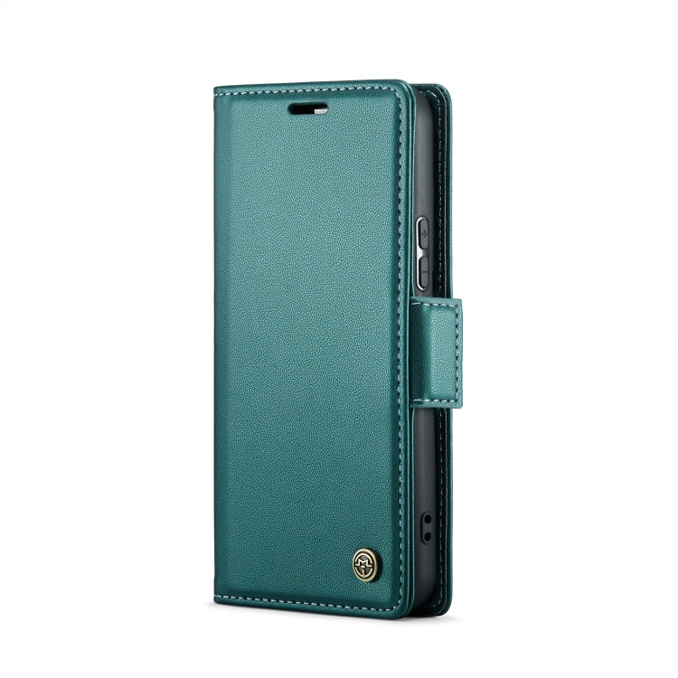 For Samsung Galaxy S21+ 5G CaseMe 023 Butterfly Buckle Litchi Texture RFID Anti-theft Leather Phone Case(Pearly Blue) - free shipping - PMC TechLife - Order now!