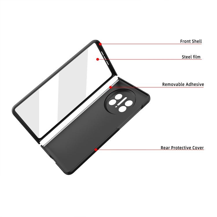 For Huawei Mate X3 Oil-sprayed Integrated Phone Case(Red) - Huawei Cases by PMC TechLife | Online Shopping South Africa | PMC TechLife | Buy Now Pay Later Mobicred