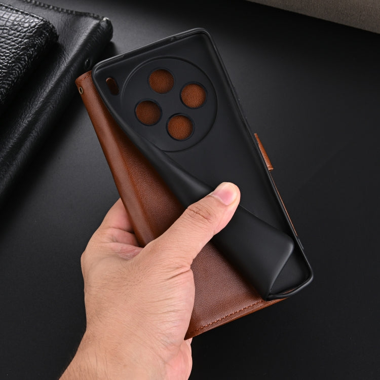 For vivo X100 5G AZNS Sheepskin Texture Flip Leather Phone Case(Black) - free shipping - PMC TechLife - Order now!