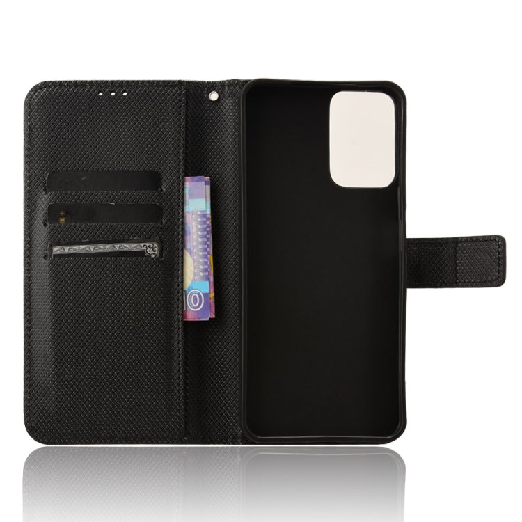 For Motorola Moto G Power 5G 2024 Diamond Texture Leather Phone Case(Black) - Motorola Cases by PMC Jewellery | Online Shopping South Africa | PMC Jewellery | Buy Now Pay Later Mobicred