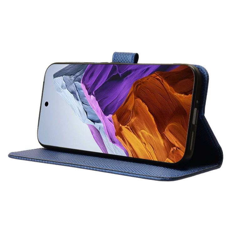 For Google Pixel 9 Pro Diamond Texture Leather Phone Case(Blue) - Google Cases by PMC TechLife | Online Shopping South Africa | PMC TechLife | Buy Now Pay Later Mobicred