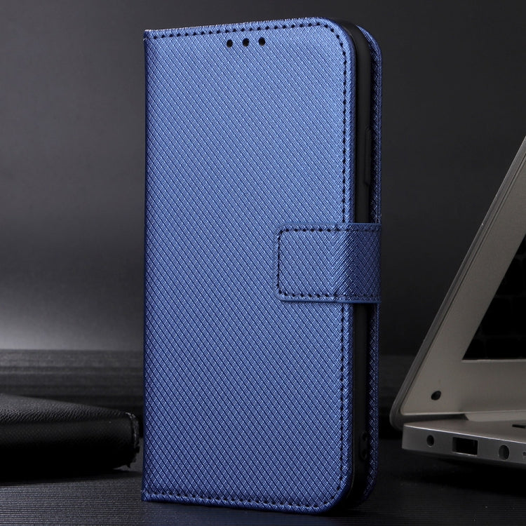 For Sony Xperia 1 VI 2024 Diamond Texture Leather Phone Case(Blue) - Sony Cases by PMC Jewellery | Online Shopping South Africa | PMC Jewellery | Buy Now Pay Later Mobicred