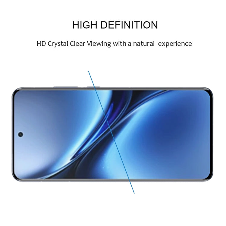For vivo X200 Pro 25pcs 3D Curved Edge Full Screen Tempered Glass Film(Black) - free shipping - PMC Jewellery - Order now!