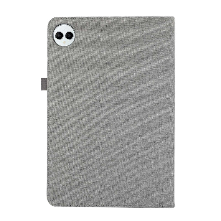 For Huawei MatePad Pro 12.2 2024 Fabric Leather Tablet Case(Grey) - Huawei by PMC Jewellery | Online Shopping South Africa | PMC Jewellery | Buy Now Pay Later Mobicred