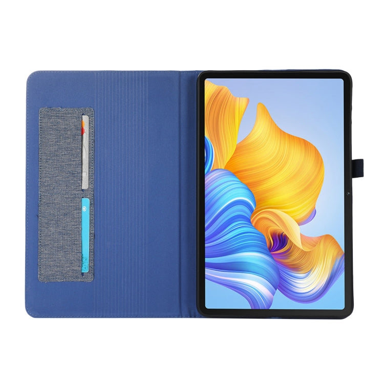 For Huawei MatePad Air 2024 Fabric Leather Tablet Case(Blue) - Huawei by PMC Jewellery | Online Shopping South Africa | PMC Jewellery | Buy Now Pay Later Mobicred