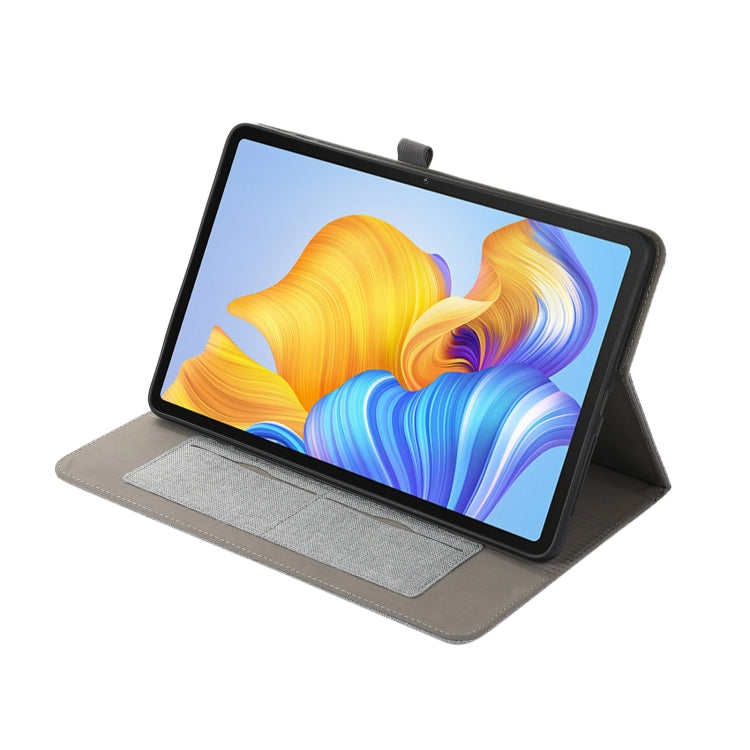 For Huawei MatePad Air 2024 Fabric Leather Tablet Case(Grey) - Huawei by PMC Jewellery | Online Shopping South Africa | PMC Jewellery | Buy Now Pay Later Mobicred