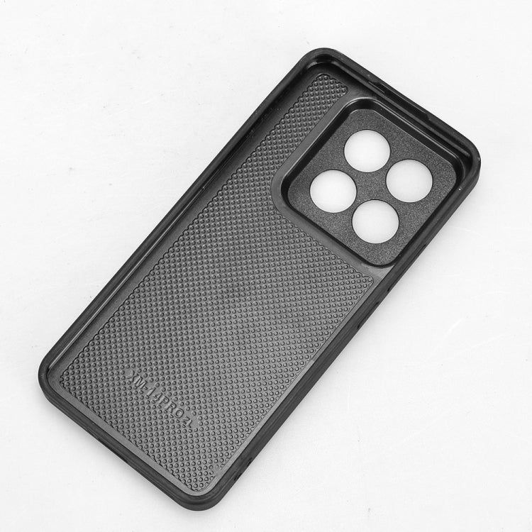 For Xiaomi 14 Pro Sewing Cow Pattern Skin PC + PU + TPU Phone Case(Red) - 14 Pro Cases by PMC TechLife | Online Shopping South Africa | PMC TechLife | Buy Now Pay Later Mobicred