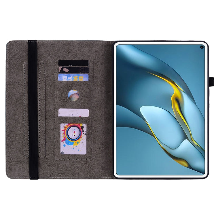 For Huawei MatePad Pro 10.8 2021 / 2018 Butterfly Rose Embossed Leather Tablet Case(Pink) - Huawei Cases by PMC TechLife | Online Shopping South Africa | PMC TechLife | Buy Now Pay Later Mobicred