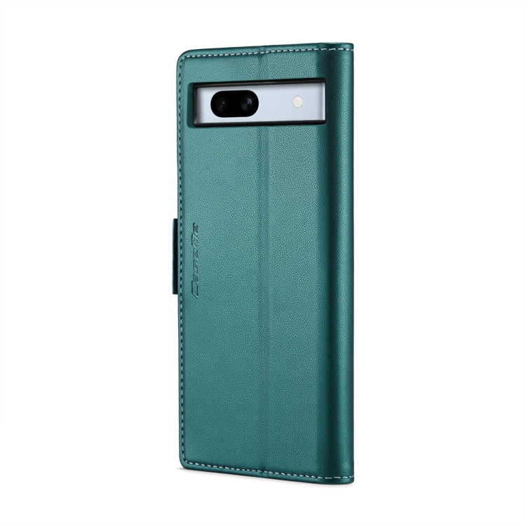 For Google Pixel 7a CaseMe 023 Butterfly Buckle Litchi Texture RFID Anti-theft Leather Phone Case(Pearly Blue) - free shipping - PMC Jewellery - Order now!