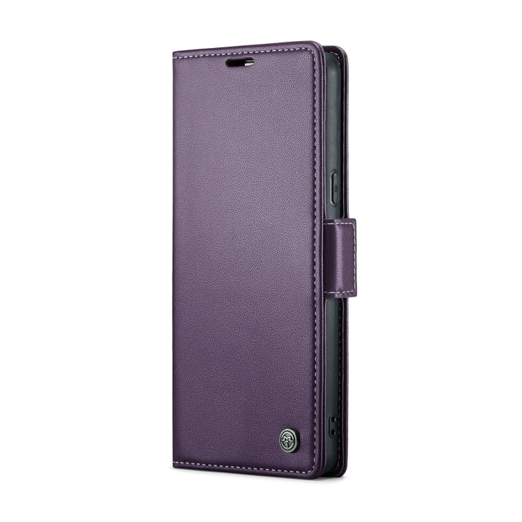 For Google Pixel 8 CaseMe 023 Butterfly Buckle Litchi Texture RFID Anti-theft Leather Phone Case(Pearly Purple) - free shipping - PMC Jewellery - Order now!