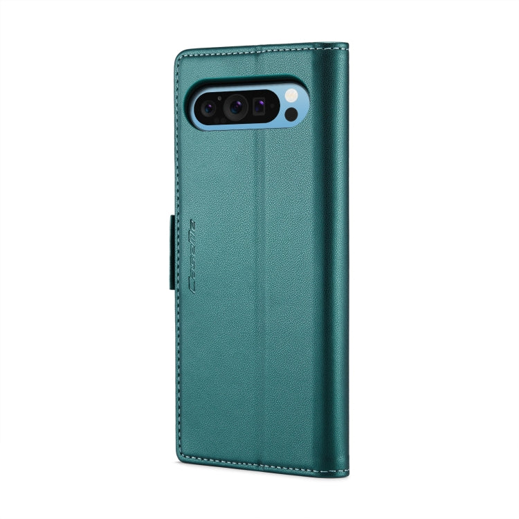 For Google Pixel 10 Pro XL / 9 Pro XL CaseMe 023 Butterfly Buckle Litchi Texture RFID Anti-theft Leather Phone Case(Pearly Blue) - free shipping - PMC TechLife - Order now!