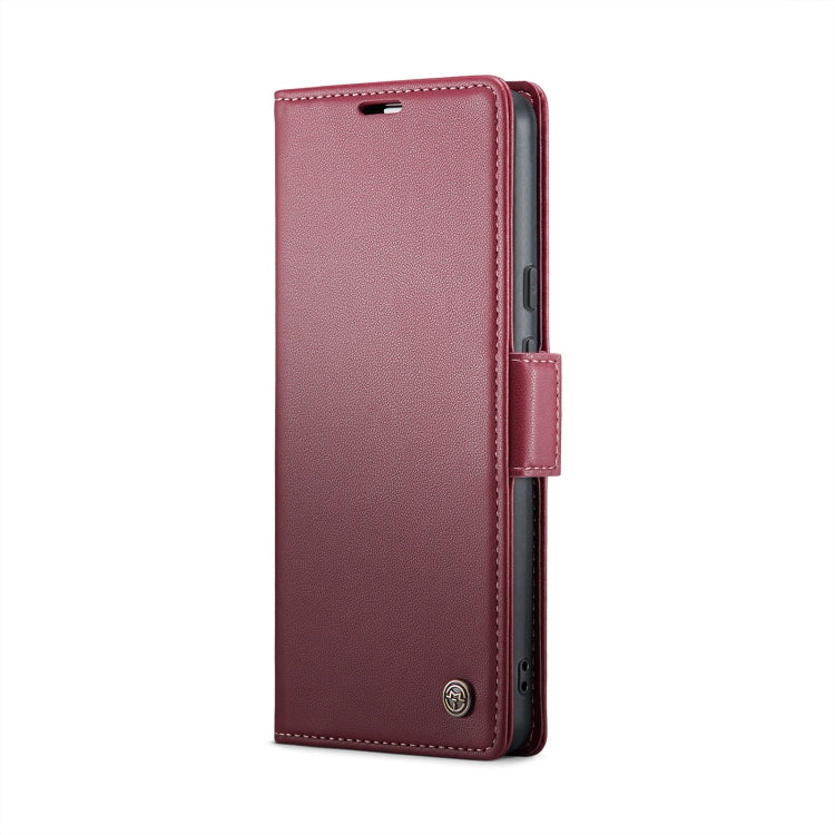 For Google Pixel 9 / 9 Pro CaseMe 023 Butterfly Buckle Litchi Texture RFID Anti-theft Leather Phone Case(Wine Red) - Google Cases by CaseMe | Online Shopping South Africa | PMC TechLife | Buy Now Pay Later Mobicred