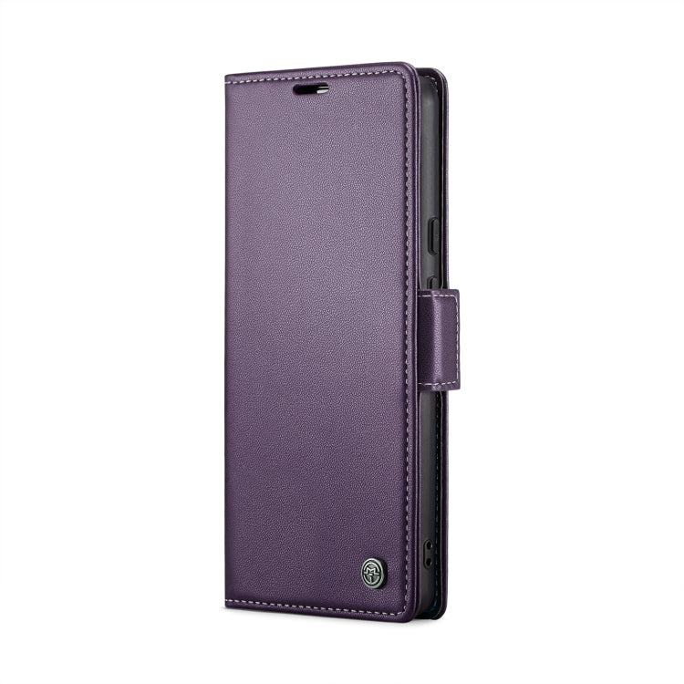 For Google Pixel 9 / 9 Pro CaseMe 023 Butterfly Buckle Litchi Texture RFID Anti-theft Leather Phone Case(Pearly Purple) - Google Cases by CaseMe | Online Shopping South Africa | PMC TechLife | Buy Now Pay Later Mobicred