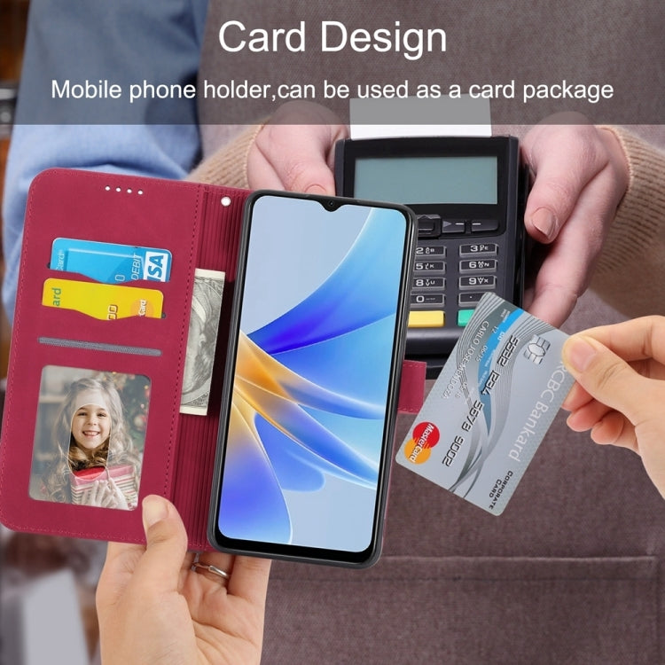 For Xiaomi 14 Pro Dierfeng Dream Line TPU + PU Leather Phone Case(Red) - 14 Pro Cases by PMC TechLife | Online Shopping South Africa | PMC TechLife | Buy Now Pay Later Mobicred