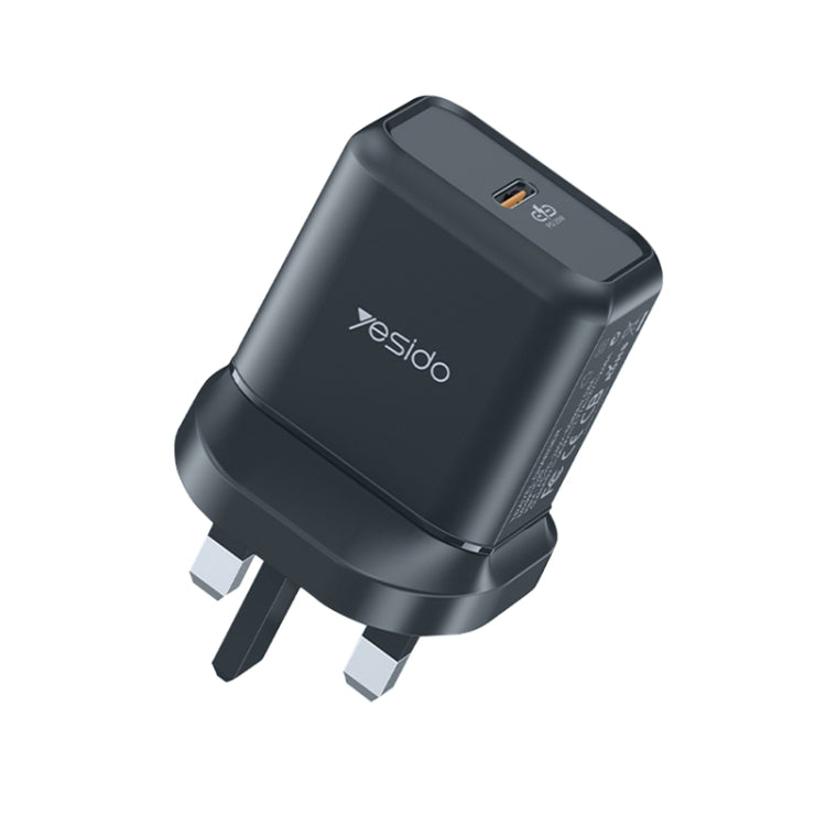 Yesido YC-29 PD 25W Type-C Port Fast Charger(UK Plug) - free shipping - PMC TechLife - Order now!