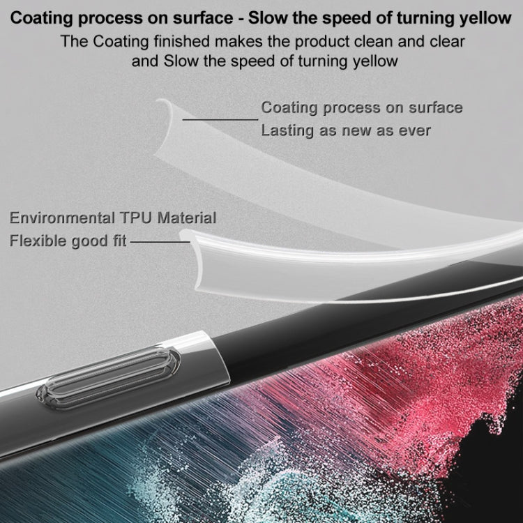 For Xiaomi 14 5G imak Shockproof Airbag TPU Phone Case(Transparent Black) - free shipping - PMC Jewellery - Order now!