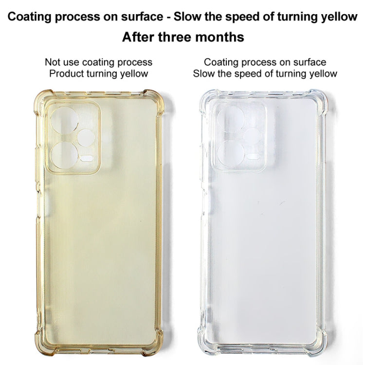For Xiaomi 14 Ultra 5G imak Shockproof Airbag TPU Phone Case(Transparent Black) - free shipping - PMC Jewellery - Order now!