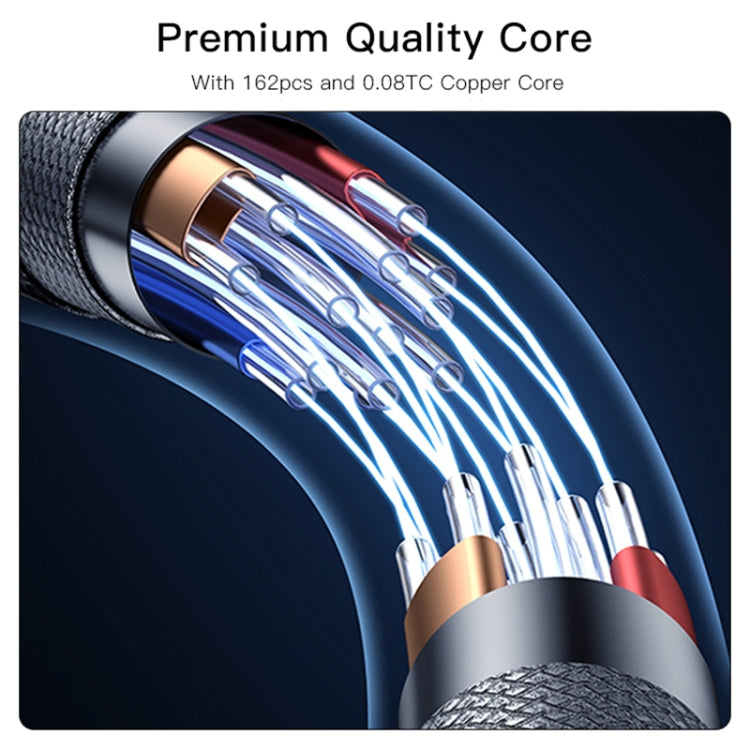 YESIDO CA101 PD 20W USB-C / Type-C to 8 Pin Braided Charging Data Cable, Length:1.2m(Black) - free shipping - PMC Jewellery - Order now!