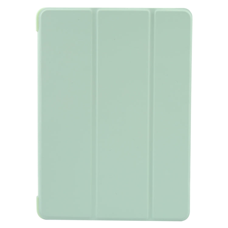 For iPad 9.7 2018 & 2017 / Air / Air2 GEBEI 3-folding Holder Shockproof Flip Leather Tablet Case(Green) - free shipping - PMc TechLife - Order now!