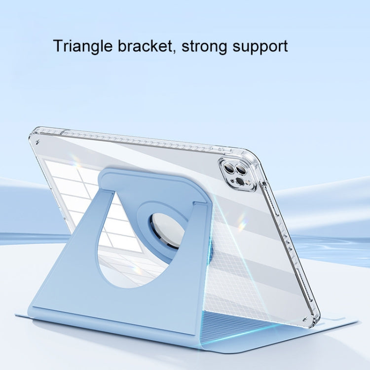 For iPad Air 11 2024 Magnetic Split Leather Smart Tablet Case(Sky Blue) - iPad Air 11 2024 Cases by PMC TechLife | Online Shopping South Africa | PMC TechLife | Buy Now Pay Later Mobicred