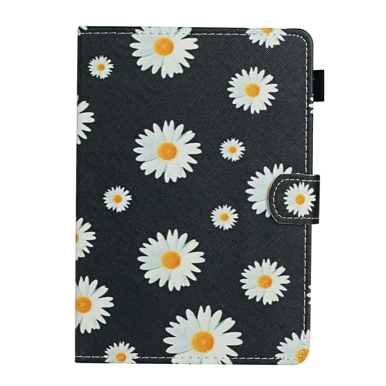For 10 inch Universal Tablet PC Flower Pattern Horizontal Flip Leather Case with Card Slots & Holder(Small Daisies) - 10 - 11 inch by PMC TechLife | Online Shopping South Africa | PMC TechLife | Buy Now Pay Later Mobicred