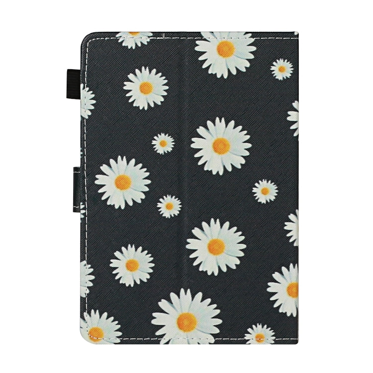For 10 inch Universal Tablet PC Flower Pattern Horizontal Flip Leather Case with Card Slots & Holder(Small Daisies) - 10 - 11 inch by PMC TechLife | Online Shopping South Africa | PMC TechLife | Buy Now Pay Later Mobicred