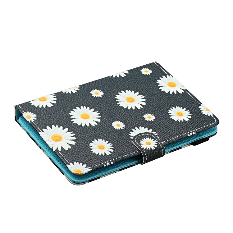 For 10 inch Universal Tablet PC Flower Pattern Horizontal Flip Leather Case with Card Slots & Holder(Small Daisies) - 10 - 11 inch by PMC TechLife | Online Shopping South Africa | PMC TechLife | Buy Now Pay Later Mobicred