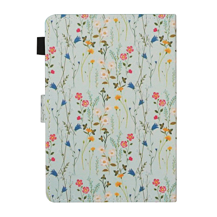For 10 inch Universal Tablet PC Flower Pattern Horizontal Flip Leather Case with Card Slots & Holder(Small Floral) - 10 - 11 inch by PMC TechLife | Online Shopping South Africa | PMC TechLife | Buy Now Pay Later Mobicred