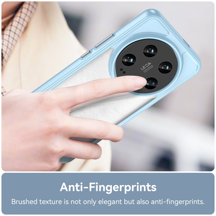 For Xiaomi 14 Ultra Colorful Series Acrylic Hybrid TPU Phone Case(Blue) - free shipping - PMC TechLife - Order now!