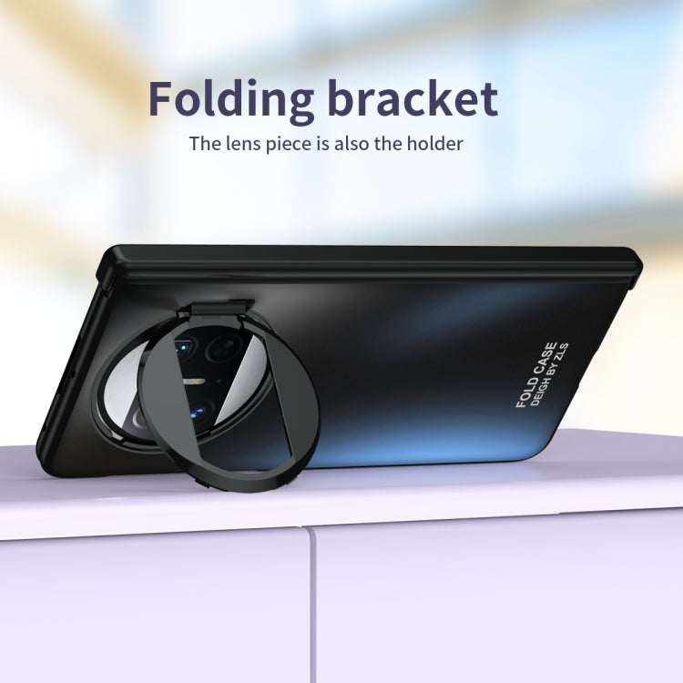 For Huawei Mate X3 Integrated Sub-plating Frame PC Phone Case(Transparent) - Huawei Cases by PMC TechLife | Online Shopping South Africa | PMC TechLife | Buy Now Pay Later Mobicred