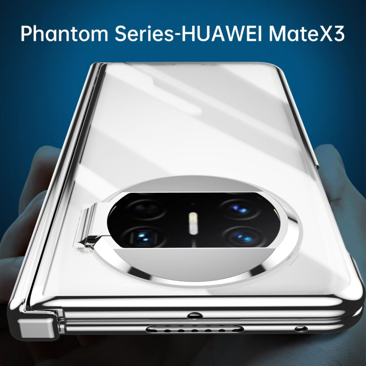 For Huawei Mate X3 Electroplating PC Folding Phone Case with Hinge(Gold) - Huawei Cases by PMC TechLife | Online Shopping South Africa | PMC TechLife | Buy Now Pay Later Mobicred