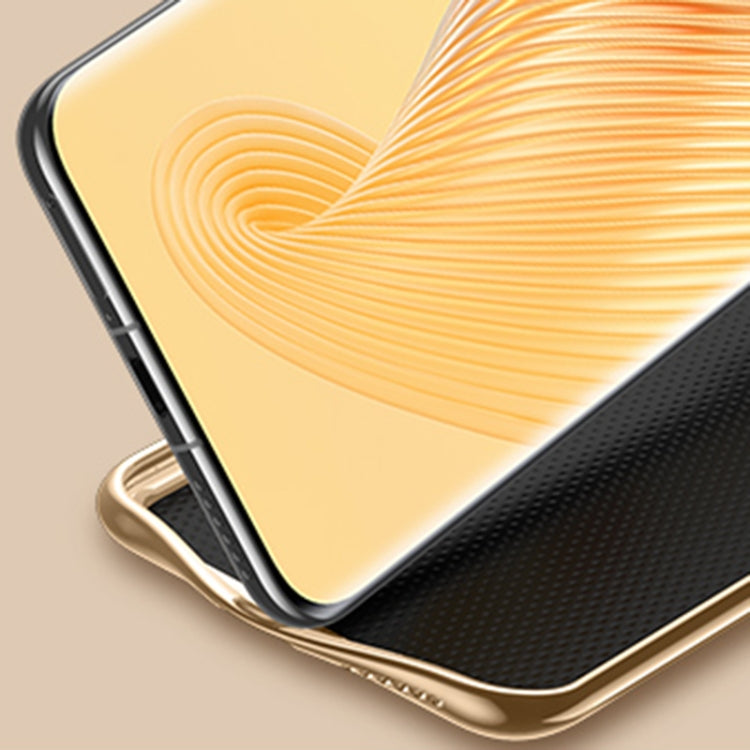 For Honor Magic5 Ultimate Litchi Texture Genuine Leather Phone Case(Orange) - Honor Cases by PMC TechLife | Online Shopping South Africa | PMC TechLife | Buy Now Pay Later Mobicred