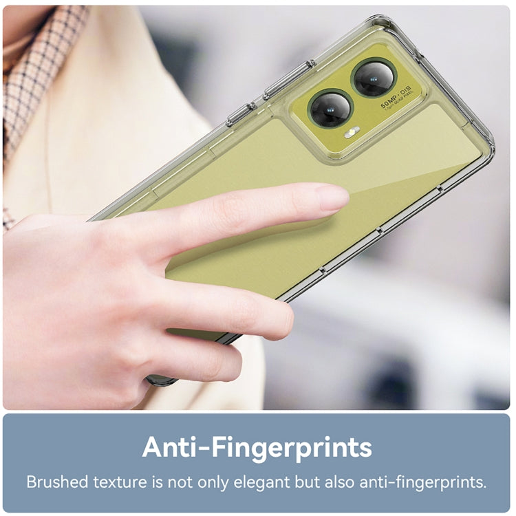 For Motorola S50 Neo Colorful Series Acrylic Hybrid TPU Phone Case(Transparent) - free shipping - PMC TechLife - Order now!