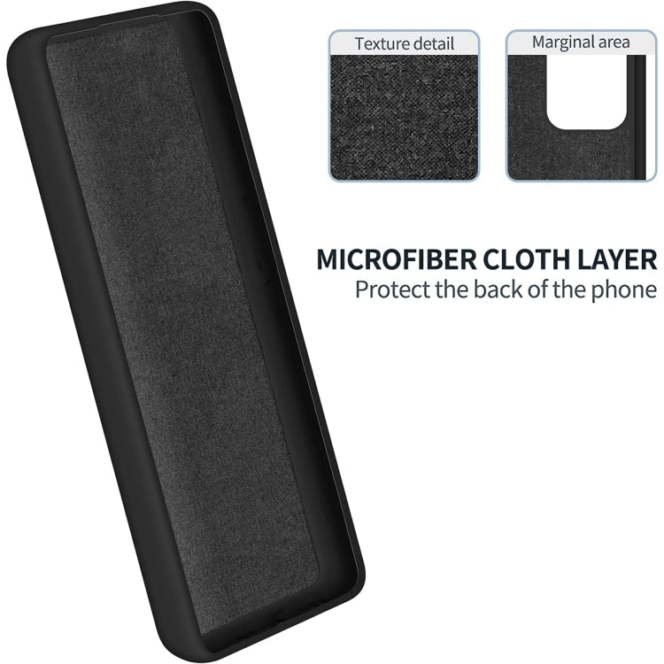For Motorola Edge 2023 Solid Color Liquid Silicone Dropproof Full Coverage Phone Case(Black) - free shipping - PMC TechLife - Order now!