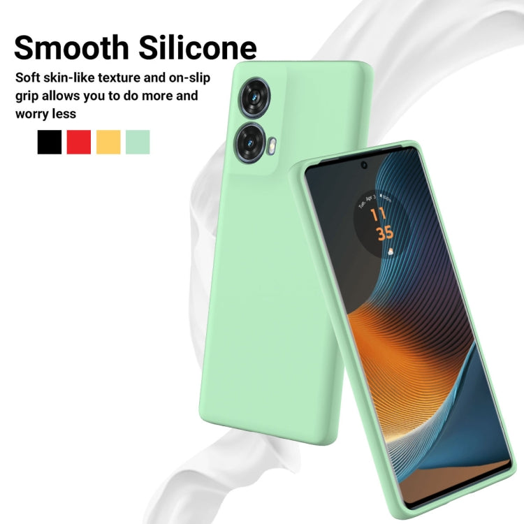 For Motorola S50 Neo Solid Color Liquid Silicone Dropproof Full Coverage Phone Case(Green) - free shipping - PMC TechLife - Order now!