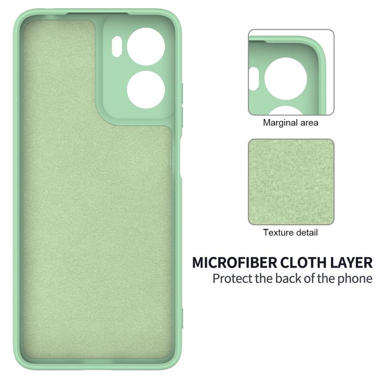 For Motorola Moto G05 / E15 Solid Color Liquid Silicone Dropproof Full Coverage Phone Case(Green) - free shipping - PMC TechLife - Order now!