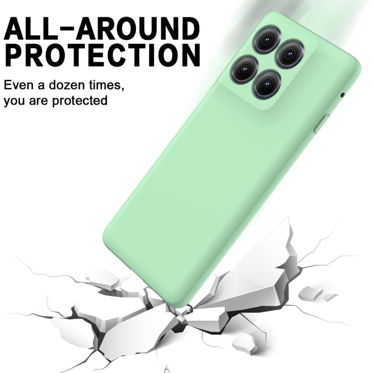 For Motorola Edge 5G 2025 Solid Color Liquid Silicone Dropproof Full Coverage Phone Case(Green) - free shipping - PMC TechLife - Order now!