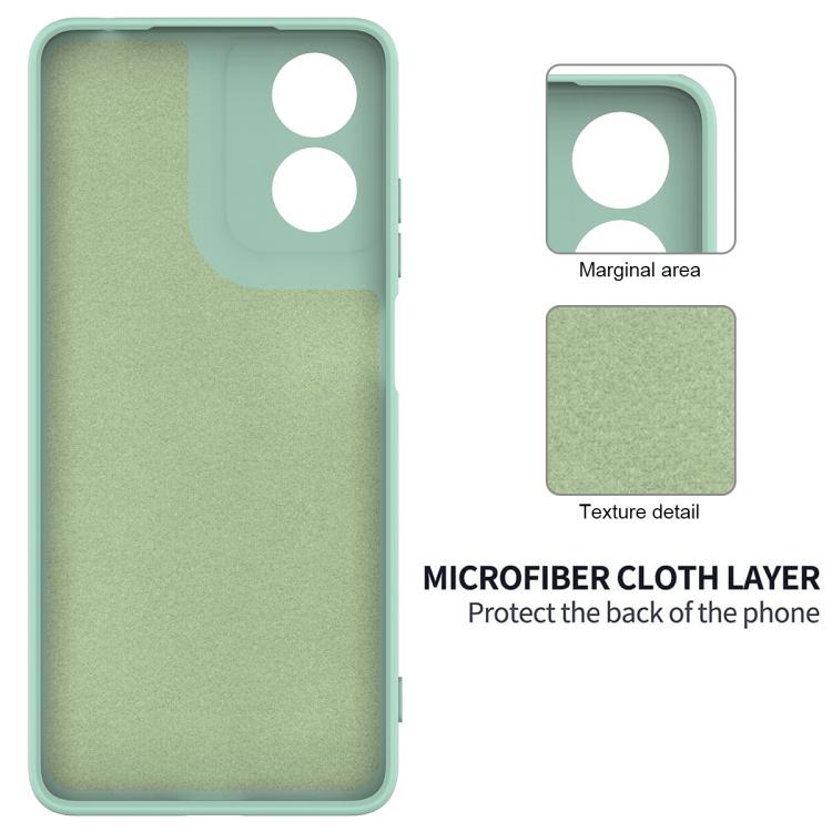 For Motorola Moto G04S 4G / E14 4G Solid Color Liquid Silicone Dropproof Full Coverage Phone Case(Green) - free shipping - PMC TechLife - Order now!