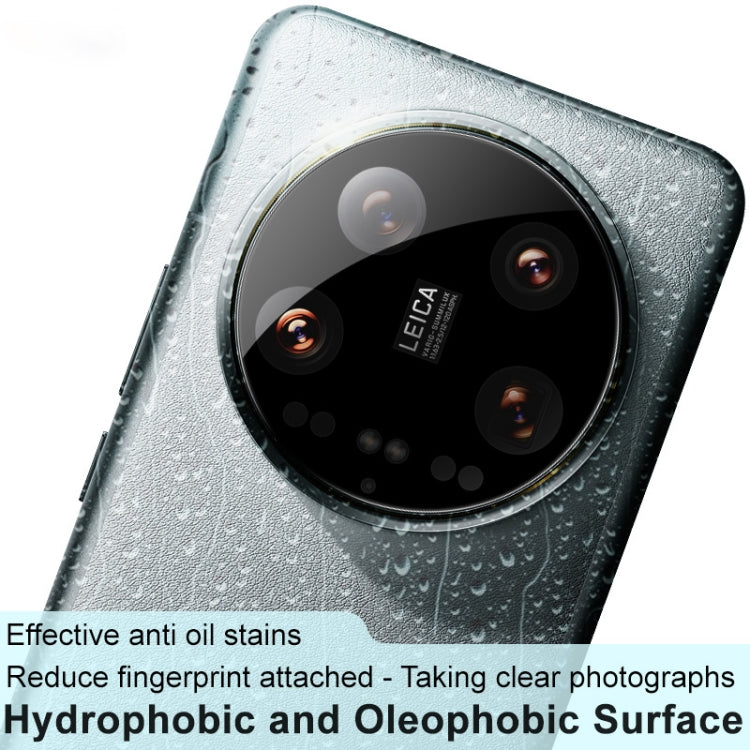 For Xiaomi 14 Ultra 5G IMAK Rear Camera Lens Glass Film Black Version - For Xiaomi by imak | Online Shopping South Africa | PMC TechLife | Buy Now Pay Later Mobicred