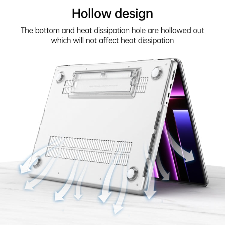 For Macbook Pro 14 A2918/A2992/A2779 Frosted Translucent Laptop Protective Case(Light Grey) - free shipping - PMC Jewellery - Order now!