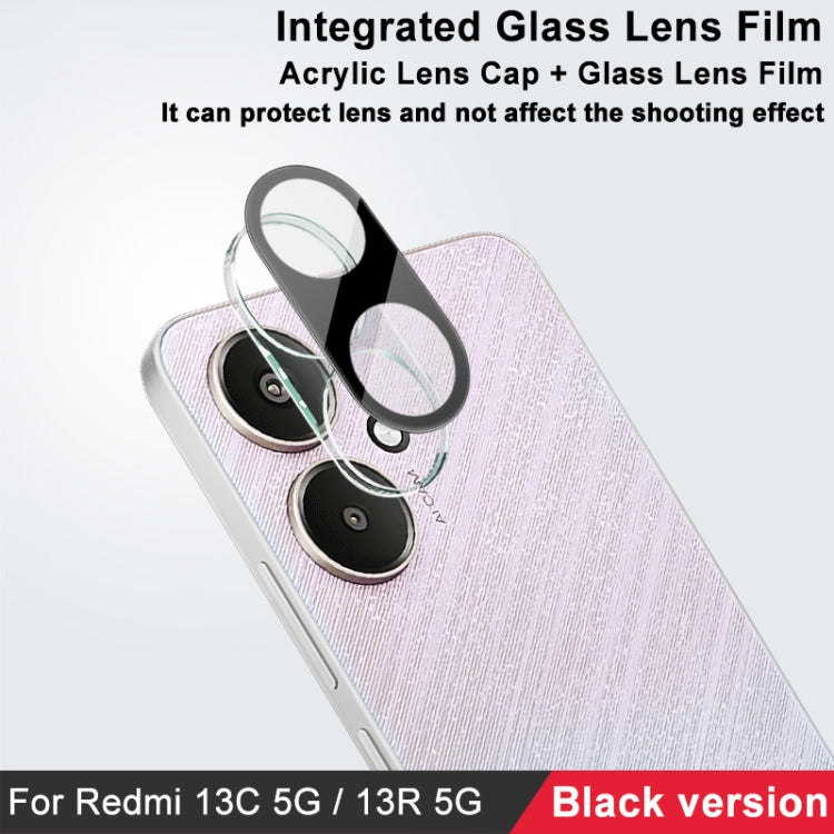 For Xiaomi Redmi 13C 5G / 13R 5G imak High Definition Integrated Glass Lens Film Black Version - For Xiaomi by imak | Online Shopping South Africa | PMC TechLife | Buy Now Pay Later Mobicred