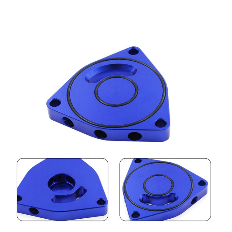 For Honda Civic 2015-2021 Car Turbo Blow Off Valve Plate Spacer BOV 1.5T Coupe Billet(Blue) - Engine Fittings by PMC TechLife | Online Shopping South Africa | PMC TechLife | Buy Now Pay Later Mobicred